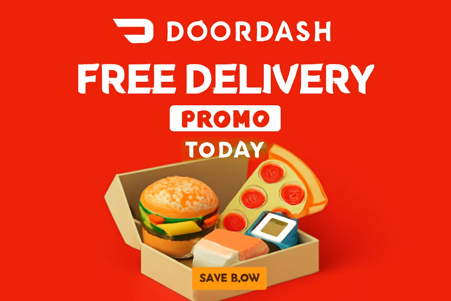 DoorDash Free Delivery Promo Today