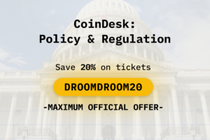 CoinDesk Policy & Regulation Promo Code