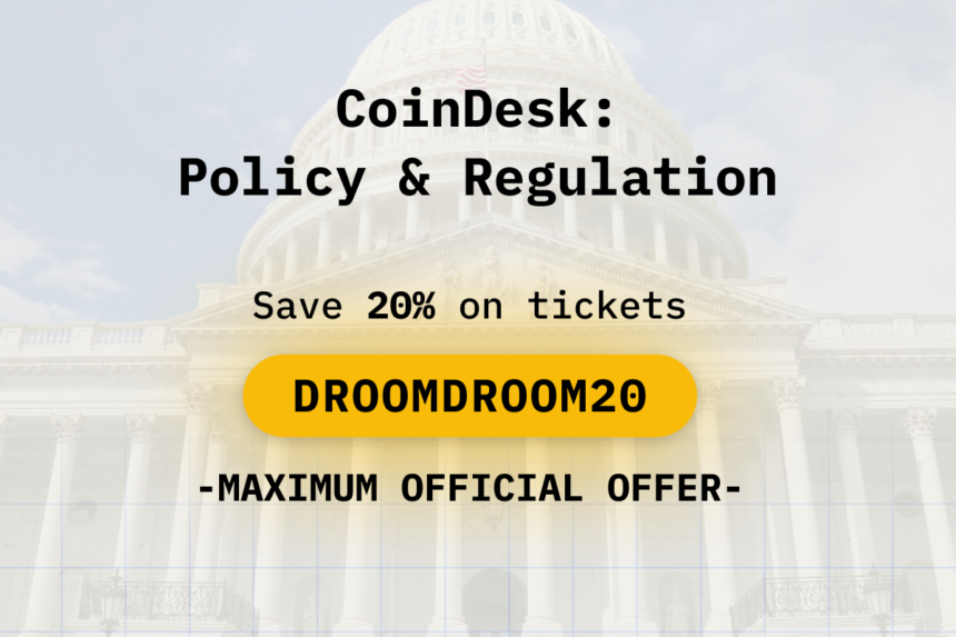 CoinDesk Policy & Regulation Promo Code