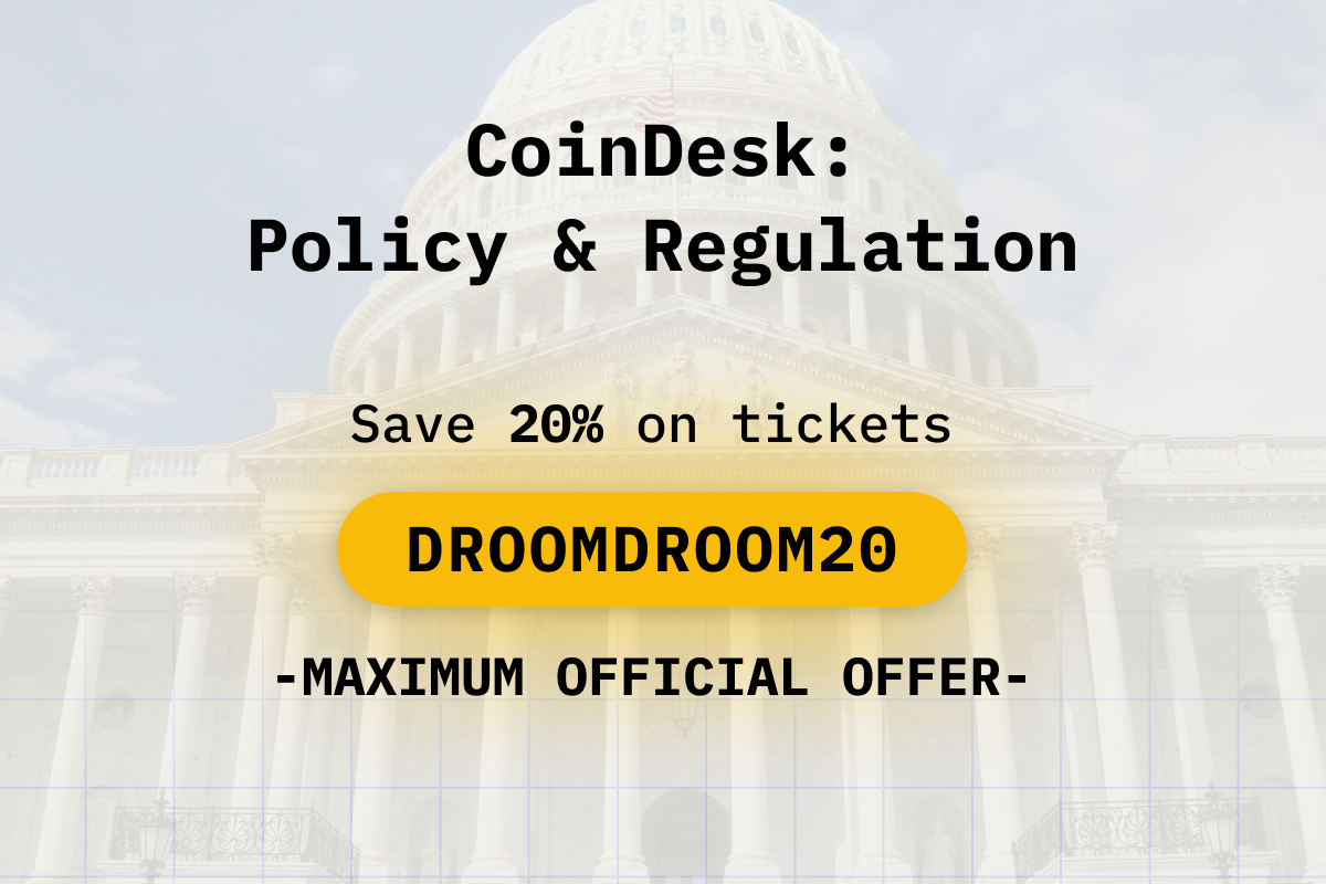 CoinDesk Policy & Regulation Promo Code