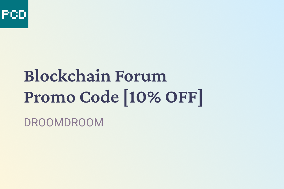 Blockchain Forum Promo Code