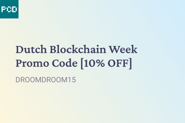 Dutch Blockchain Week Promo Code