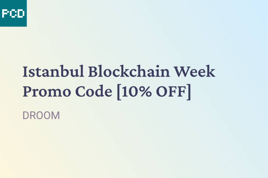 Istanbul Blockchain Week Promo Code