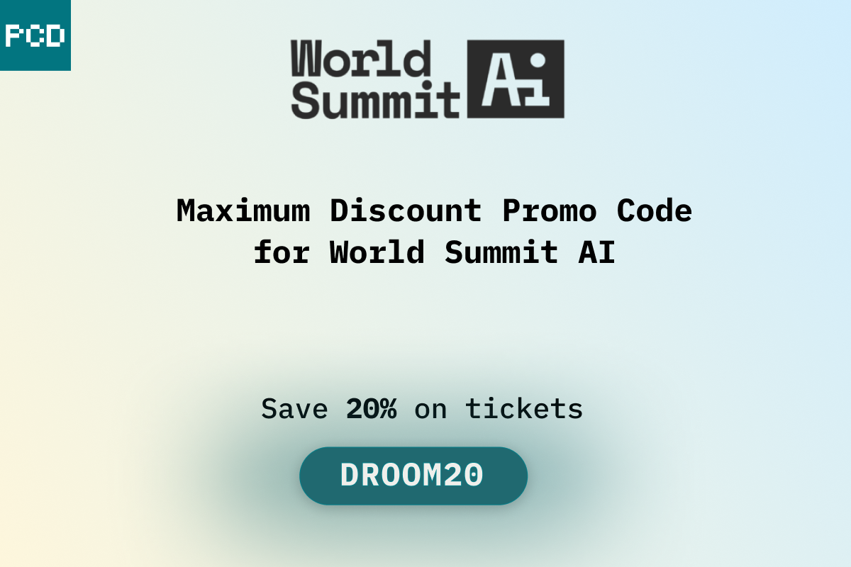 Maximum Discount Promo Code for World Summit AI