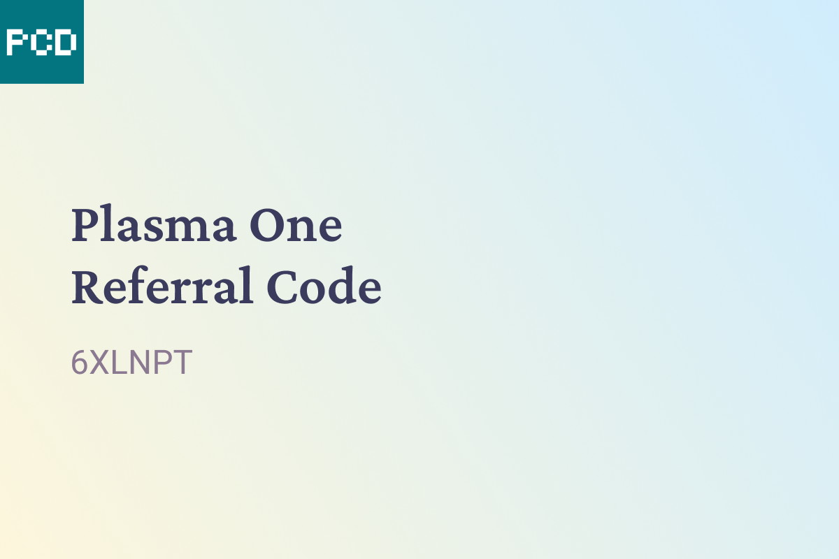 Plasma one Referral Code
